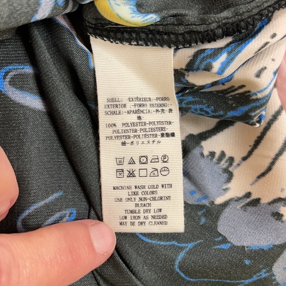 Free People Silky Nights Blouse XS NWT - Picture 7 of 9